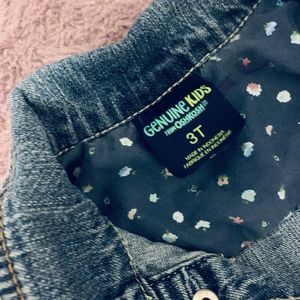 Two Toddler Denim Jackets